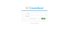 Desktop Screenshot of mail.createsend.nl
